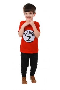 Thing 1-2 Iron On Patches -Cosplay Clothing Store EAEL55004 3