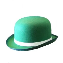 Green Derby Hat