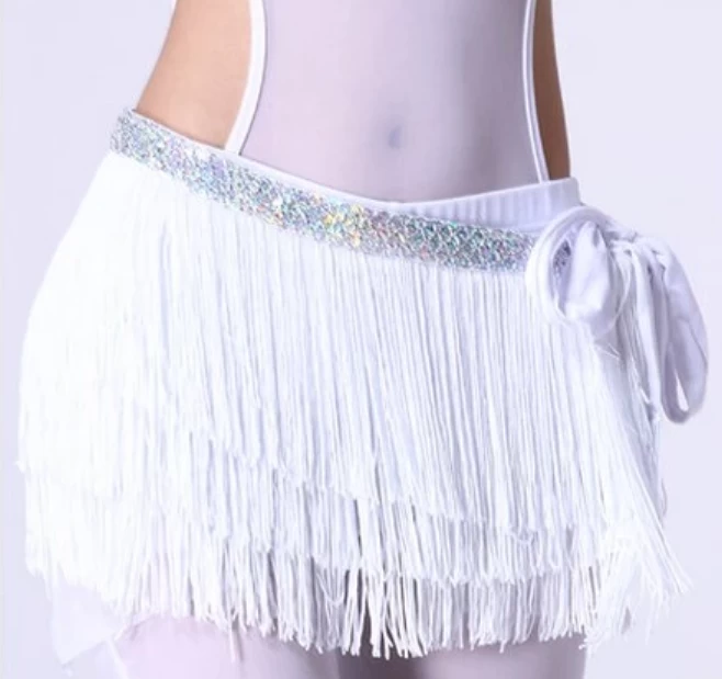 Fringe Wrap Tie Skirt 4 Fringe Wrap Tie Skirt - Image 2