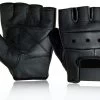 Fingerless Leather Biker Gloves -Cosplay Clothing Store GLFPF160M