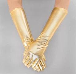 Metallic Gloves (Adult) -Cosplay Clothing Store GLSS2234Y S1 GD