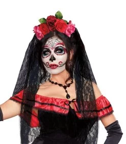 Dreamgirl Day Of The Dead Headpiece