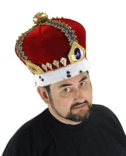 Royal King Plush Hat