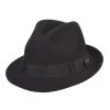 Fedora Crushable Wool Felt - Black -Cosplay Clothing Store HHDP168DF