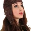 Aviator Hat Brown -Cosplay Clothing Store HHEL29131 model