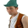 Peter Pan Hat/Robin Hood Hat Green 1 Peter Pan Hat/Robin Hood Hat Green -Cosplay Clothing Store HHEL29331