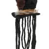 Witch Doctor Plush Hat With Dreads -Cosplay Clothing Store HHEL29590 front
