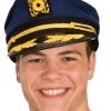 Yacht Captain Hat - Navy -Cosplay Clothing Store HHJH23676
