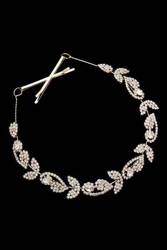 Rhinestone Wrap Flower Headpiece 5 Rhinestone Wrap Flower Headpiece - Image 3