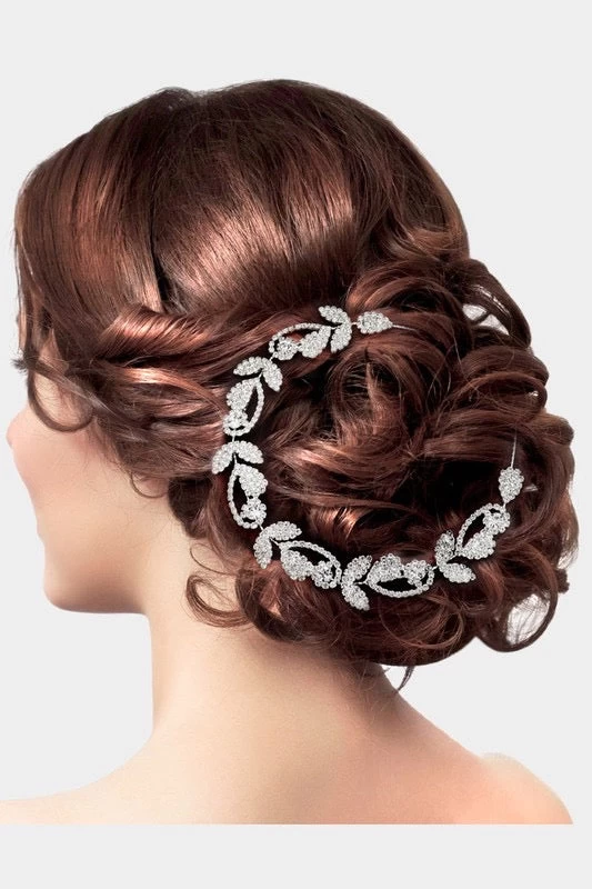 Rhinestone Wrap Flower Headpiece 8 Rhinestone Wrap Flower Headpiece - Image 6