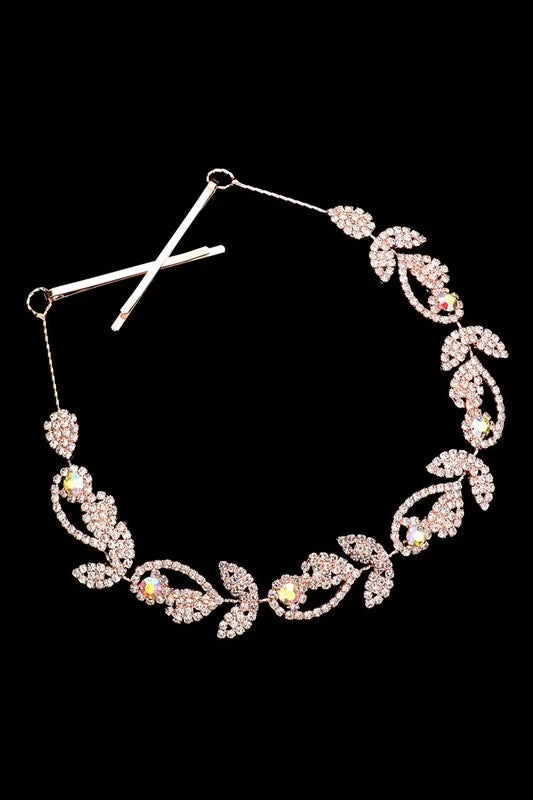 Rhinestone Wrap Flower Headpiece 9 Rhinestone Wrap Flower Headpiece - Image 7