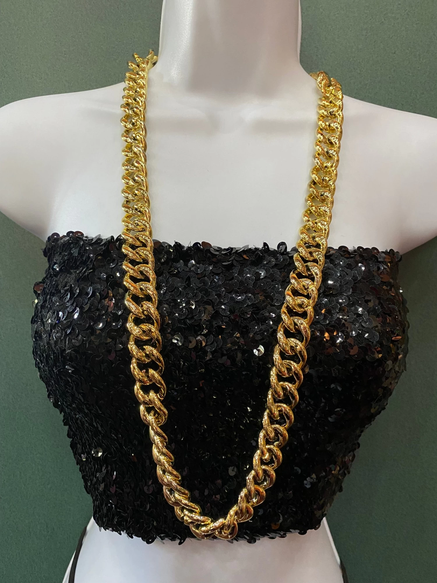 Gold Chain Necklace 4 Gold Chain Necklace - Image 2