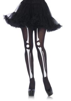 LEG AVENUE Skeleton Print Tights