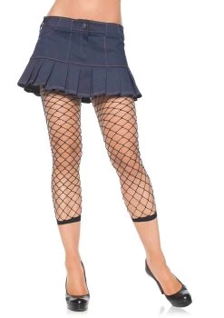 LEG AVENUE Fence Net Footless Tights