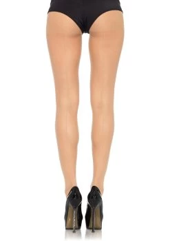 LEG AVENUE Sheer Backseam Pantyhose -Cosplay Clothing Store LCLA9002Y S1 BG