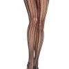 LEG AVENUE Vintage Pin Stripe Pantyhose -Cosplay Clothing Store LCLA9649Y