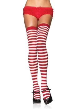 LEG AVENUE Striped Stockings