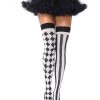 LEG AVENUE Harlequin Thigh Highs -Cosplay Clothing Store LTLA6120Y