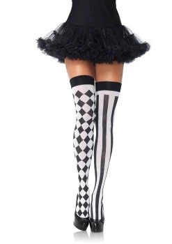 LEG AVENUE Harlequin Thigh Highs