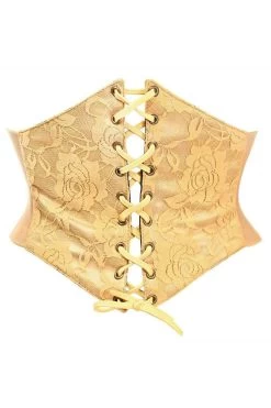 Floral Lace Waist Cincher (Plus)