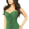 Green Glitter Front Zipper Corset -Cosplay Clothing Store LV 615Ta 1024x1024 2x 104df9f7 94c7 4c16 ad78 3d2f71d30df9