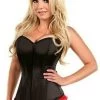 Lavish Black Satin Corset
