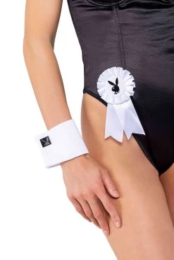 Deluxe Playboy Bunny (Black) -Cosplay Clothing Store PB127 Zoomed