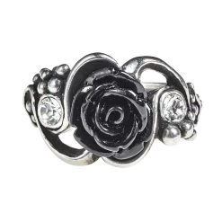 Bacchanal Black Rose Ring