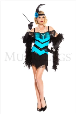 MUSIC LEGS Seductive Flapper (Adult)