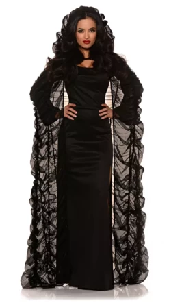 Coffin Black Cape (Adult)