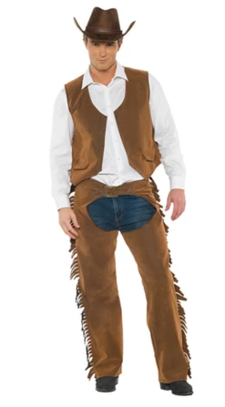 Wild West Chaps & Vest (Adult)