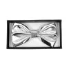 Metallic Bowtie 2 Metallic Bowtie -Cosplay Clothing Store SilverBowTie