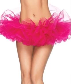 LEG AVENUE Organza Costume Tutu -Cosplay Clothing Store TutuNeonPink