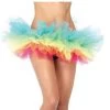 LEG AVENUE Rainbow Organza Tutu -Cosplay Clothing Store TutuRainbow