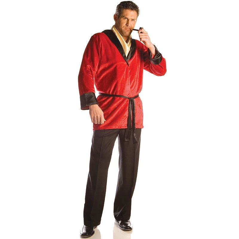 Velvet Smoking Jacket (Adult) 3 Velvet Smoking Jacket (Adult)
