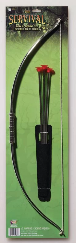 Survival Bow And Arrow Set