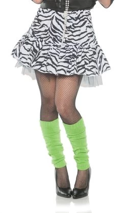 80's Zebra Skirt (Adult)