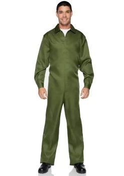 LEG AVENUE Coverall Jumpsuit (Men) -Cosplay Clothing Store greencoverall