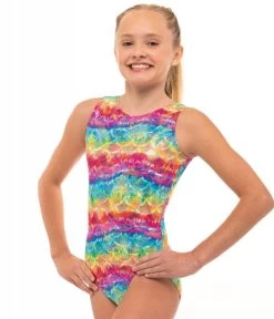 Rainbow Scale Gym Leotard (Adult)