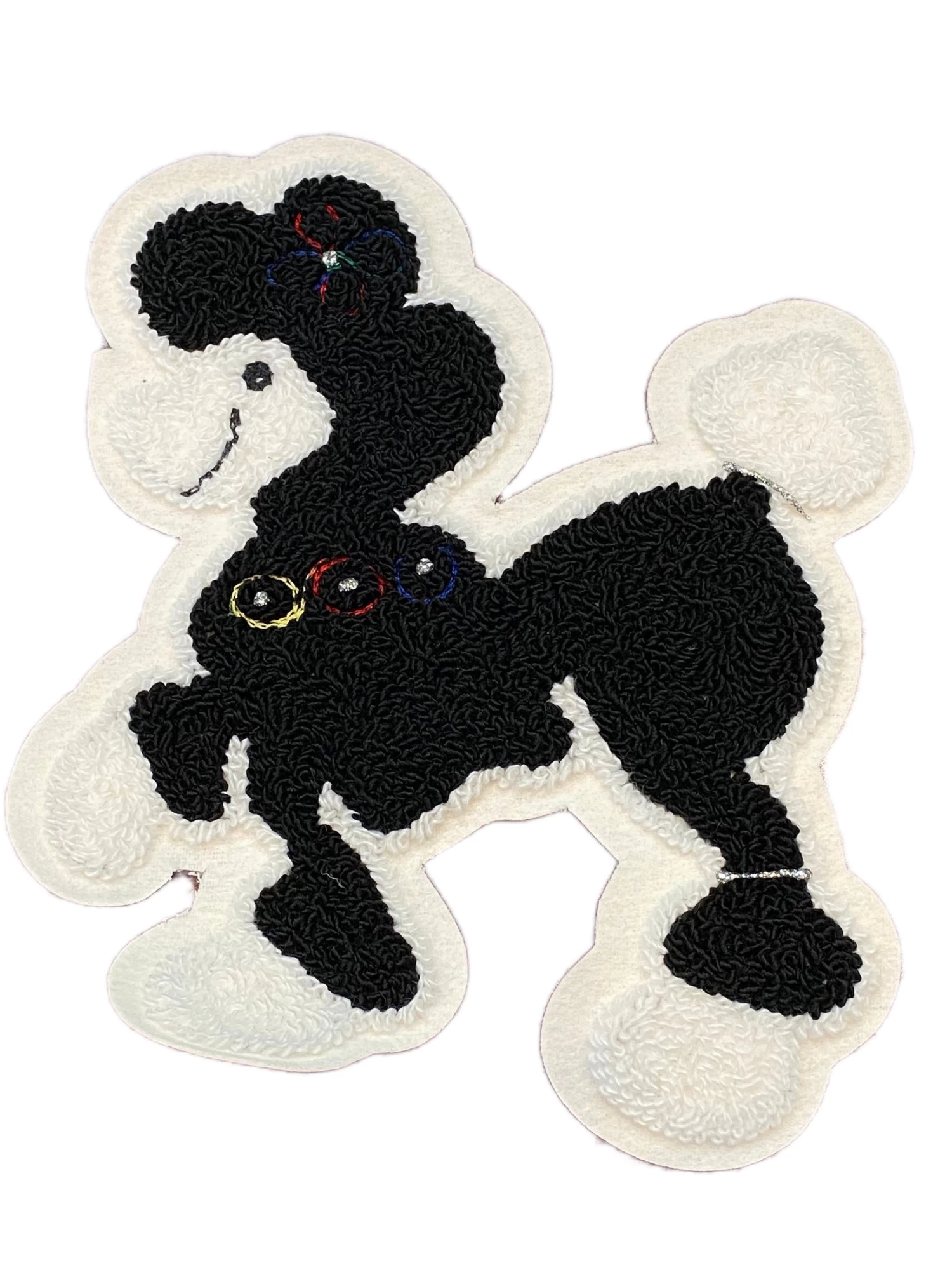 Chenille Poodle Applique 4 Chenille Poodle Applique - Image 2