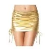 MUSIC LEGS Metallic Mini Skirt Rouched Side -Cosplay Clothing Store image 5d39c344 6454 4f6e 8e67 903a6268fcb8