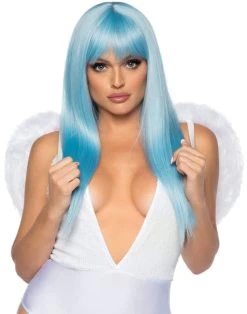 LEG AVENUE Marabou Edge Feather Wings (White) -Cosplay Clothing Store image a2d40376 ff51 4cca bb10 bcd15a425d22