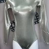 Long Sleeve Metallic Leotard (Adult) -Cosplay Clothing Store image b37b7f06 5d48 4207 a530 5a3a5a595ce7