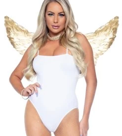 LEG AVENUE Golden Feather Wings