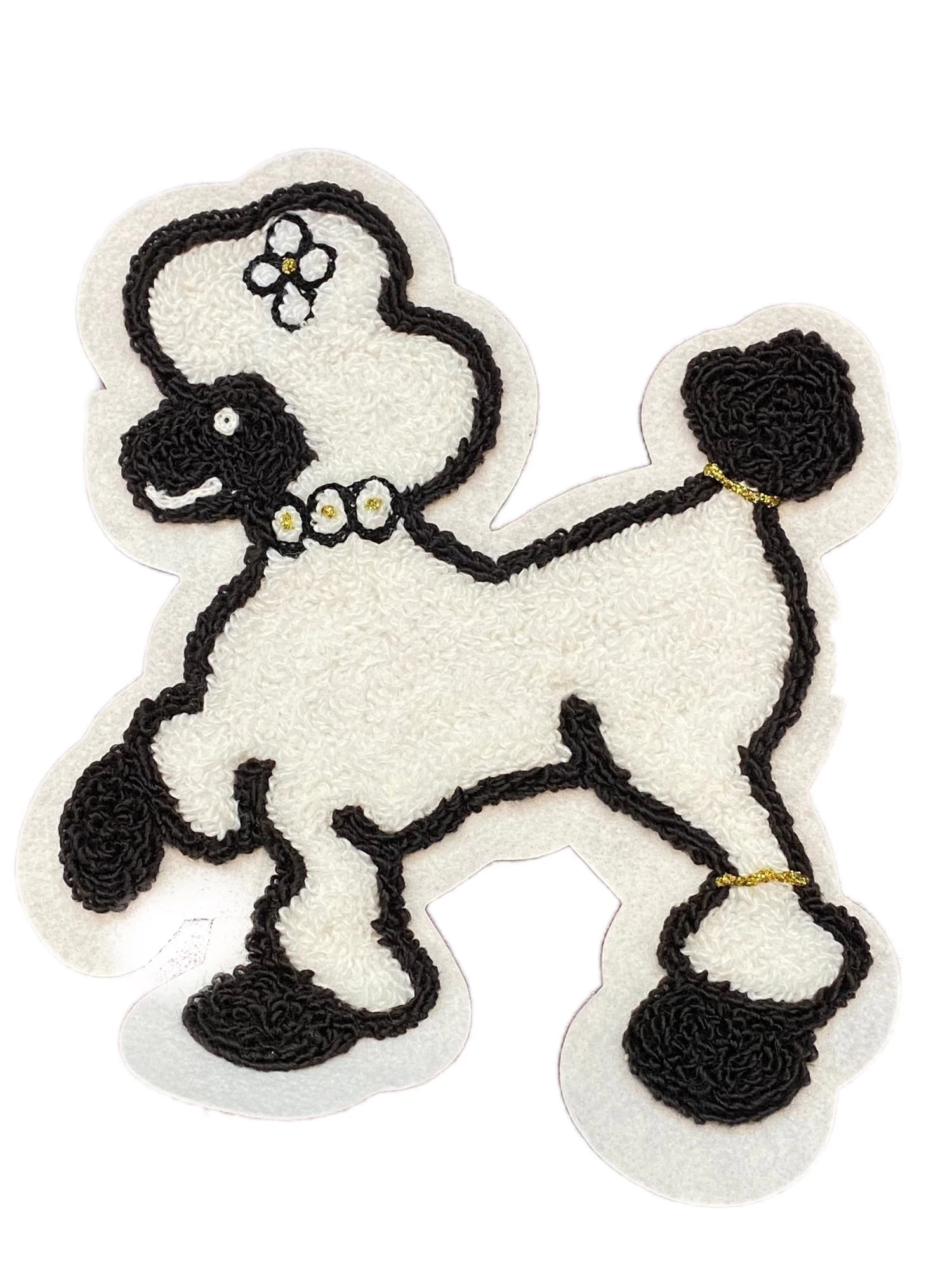 Chenille Poodle Applique