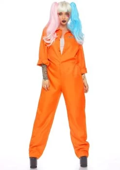 LEG AVENUE Prison Jumpsuit (Women) -Cosplay Clothing Store legavenue prison jumpsuit 6864923852854 dde7d1c2 3d29 4788 826a ca015f9bde82