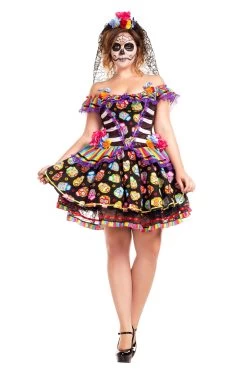 Sugar Skull Senorita (Adult) -Cosplay Clothing Store pk769xlresize