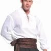 Pirate Shirt (White) 2 Pirate Shirt (White) -Cosplay Clothing Store underwrapspirate