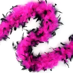 Chandelle Boa (Multi Color) -Cosplay Clothing Store zuckerpink black tipped chandelle feather boa 5 SF40 2 SP BL ALT3