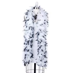 Chandelle Boa (Multi Color) -Cosplay Clothing Store zuckerwhite black tipped chandelle feather boa 5 SF40 2 W BL ALT2